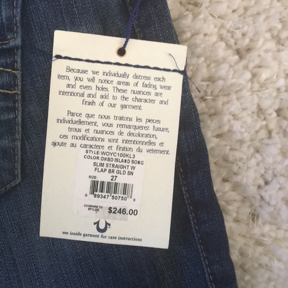 True Religion Jeans size 27 - Picture 4 of 8